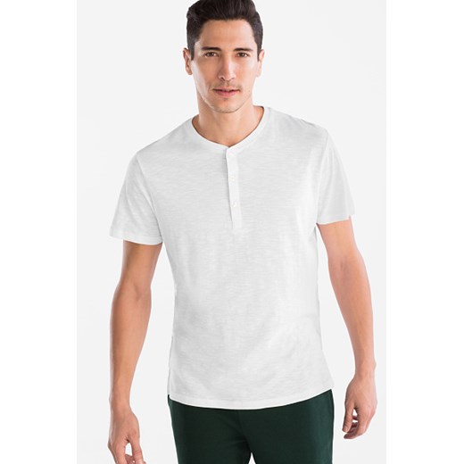 C&A Uniwersalny t-shirt – bawełna ekologiczna, Biały, Rozmiar: S