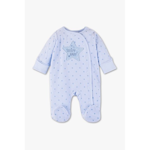 C&A Piżama niemowlęca – bawełna ekologiczna, Niebieski, Rozmiar: 46