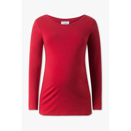 C&A Koszulka z długim rękawem-bawełna bio, Czerwony, Rozmiar: XL