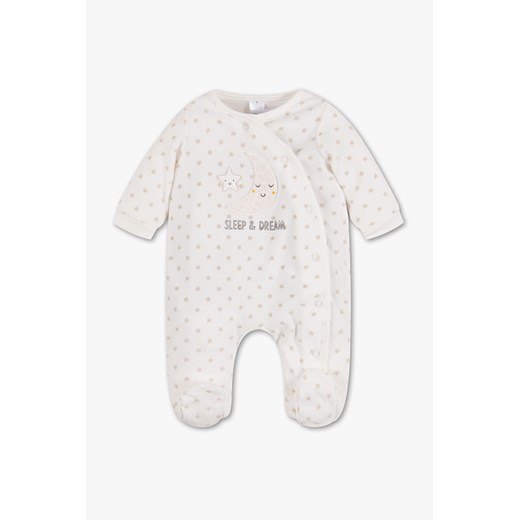 C&A Piżama niemowlęca-bawełna bio, Biały, Rozmiar: 62