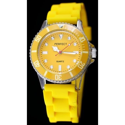 Żółty zegarek Perfect 