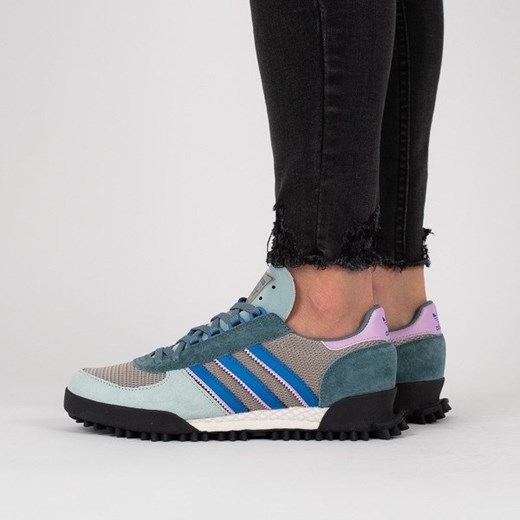 Buty sportowe damskie wielokolorowe Adidas Originals sznurowane płaskie 