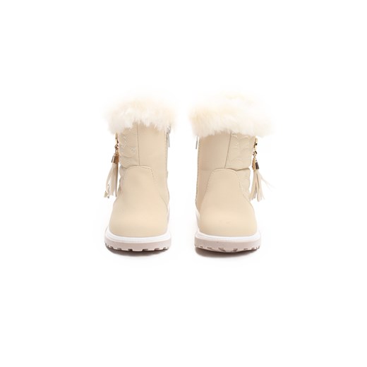 Buty zimowe dziecięce Born2be kozaki bez zapięcia 