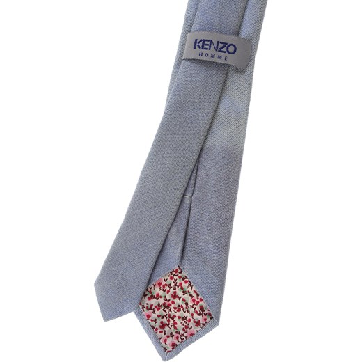 Niebieski krawat Kenzo 