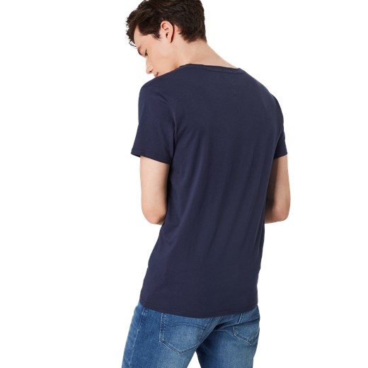 T-shirt męski Tommy Jeans gładki z krótkimi rękawami 