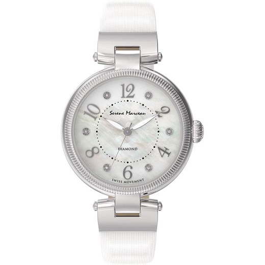 Zegarek Serene-marceau-diamond srebrny 