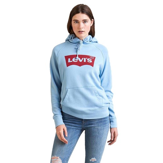 Bluza damska niebieska Levis krótka