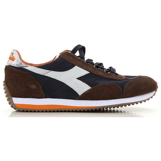 Diadora Trampki dla Mężczyzn, Granatowy niebieski, Zamsz naturalny, 2019, 40 41 42 43 44 45 Diadora  43 RAFFAELLO NETWORK