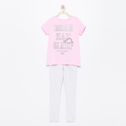 Reserved - Piżama ze spodniami - Różowy
