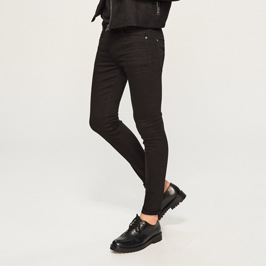 Reserved - Spodnie jeansowe super skinny - Czarny
