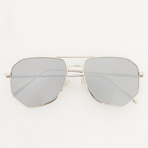Reserved - Okulary przeciwsłoneczne - Srebrny