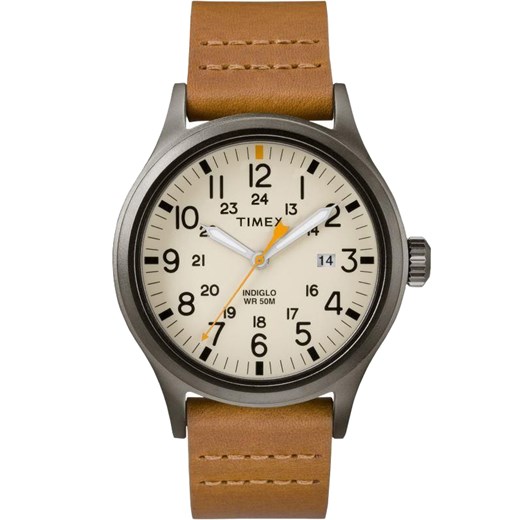 Zegarek TIMEX brązowy analogowy 