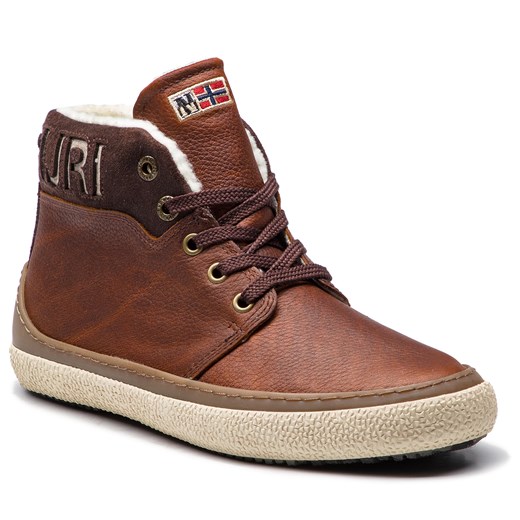 Buty zimowe męskie Napapijri skórzane