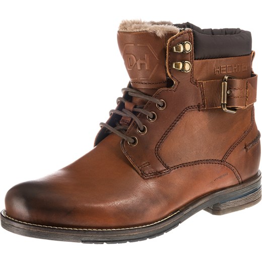 Buty zimowe męskie Daniel Hechter jesienne skórzane casual