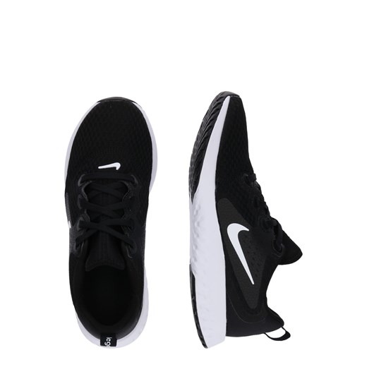Buty sportowe dziecięce Nike gładkie czarne wiązane 