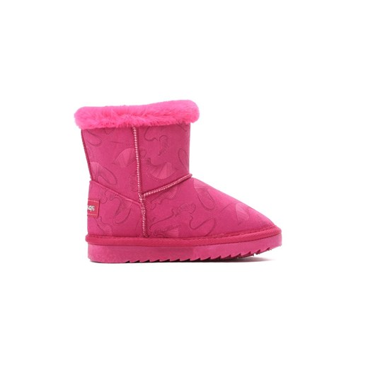Buty zimowe dziecięce Multu śniegowce bez zapięcia gładkie 
