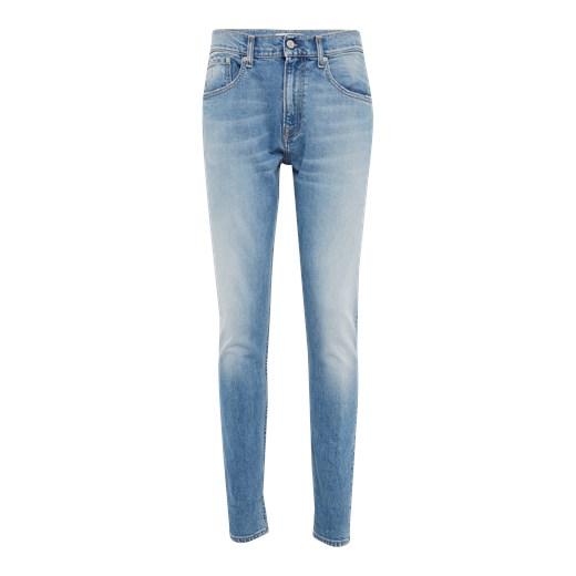 Jeansy męskie niebieskie Calvin Klein jeansowe 