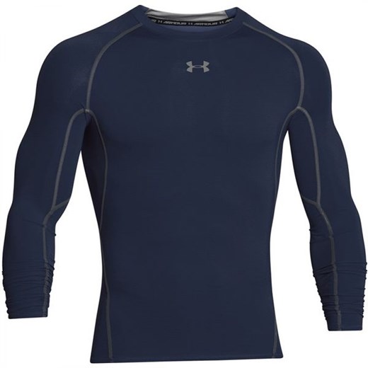 Longsleeve kompresyjny męski Armour Heat Gear Under Armour (dark navy)