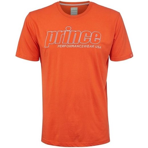 Koszulka męska Applique Crew Prince (pomarańczowy)