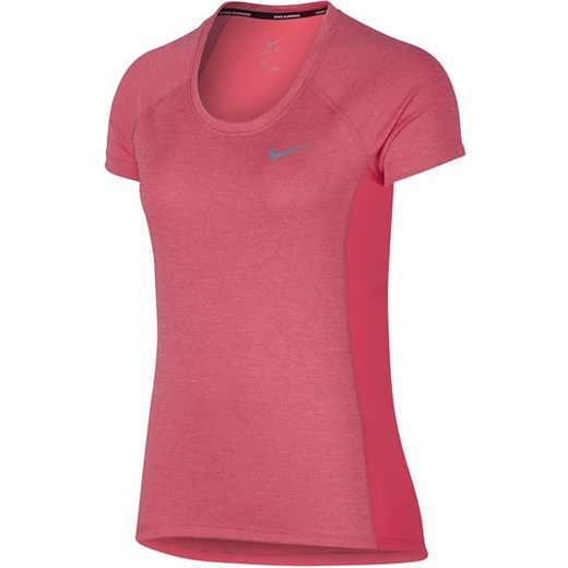 Koszulka treningowa damska Miler Top Crew Nike (różowa)
