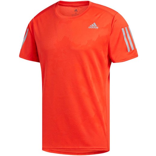 Koszulka biegowa męska Response Adidas (pomarańczowy neon)
