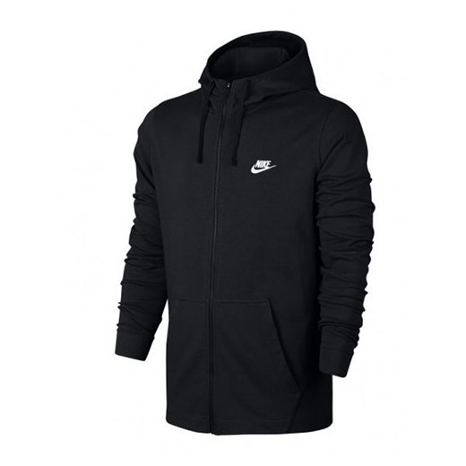 Bluza męska Sportswear NSW Hoodie Full-Zip Jersey Club Nike (czarna)