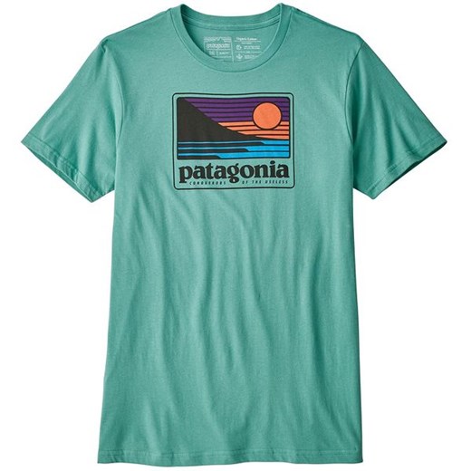 Koszulka męska Up & Out Organic Patagonia (beryl green)