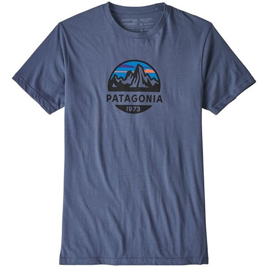 Koszulka męska Fitz Roy Scope Organic Patagonia (dolomite blue)