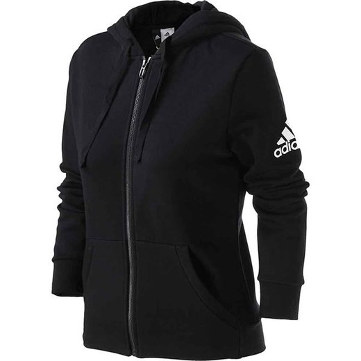 Bluza z kapturem damska Essentials Solid Hoodie Adidas (czarna)