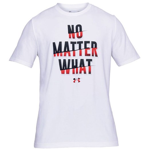 Koszulka męska No Matter What Under Armour (biała)