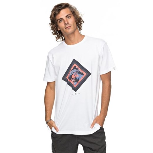 T-shirt męski Classic Crimson Skyline Quiksilver (white)