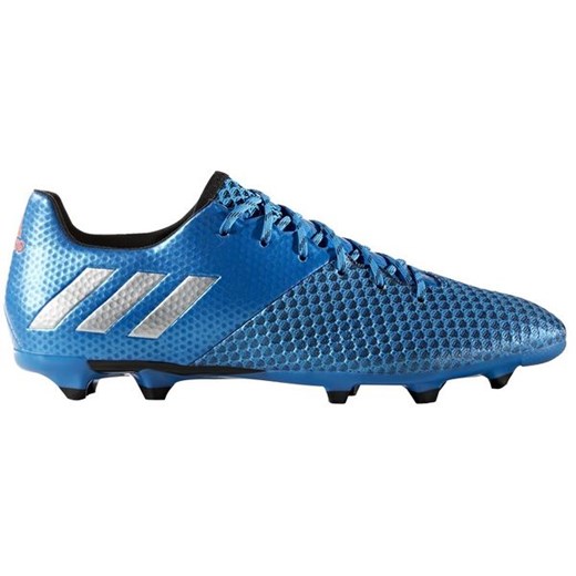 Buty piłkarskie korki Messi 16.2 FG Adidas (niebieskie metaliczne)