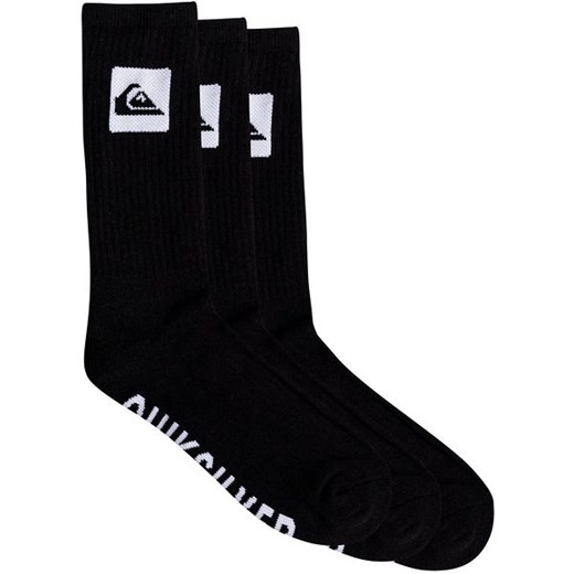 Skarpety Crew Socks 3-pak Quiksilver (black)