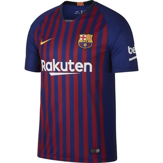 Koszulka męska Breathe FC Barcelona Home Stadium Nike (niebiesko-bordowa)