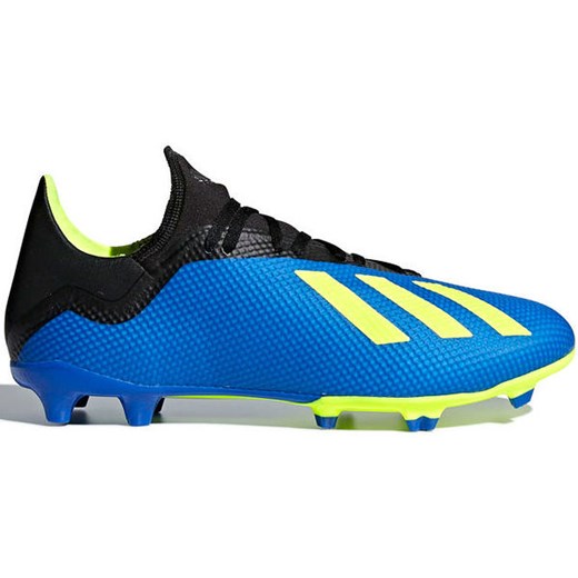 Buty piłkarskie korki X 18.3 FG Adidas (niebieskie)
