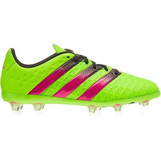 Buty piłkarskie korki ACE 16.1 FG Junior Adidas (zielono-różowe)