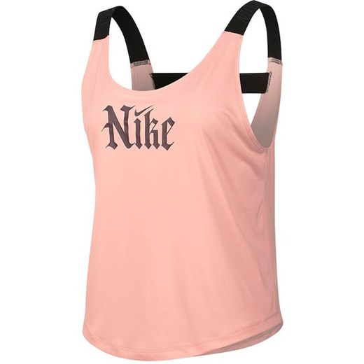 Różowa bluzka sportowa Nike letnia 