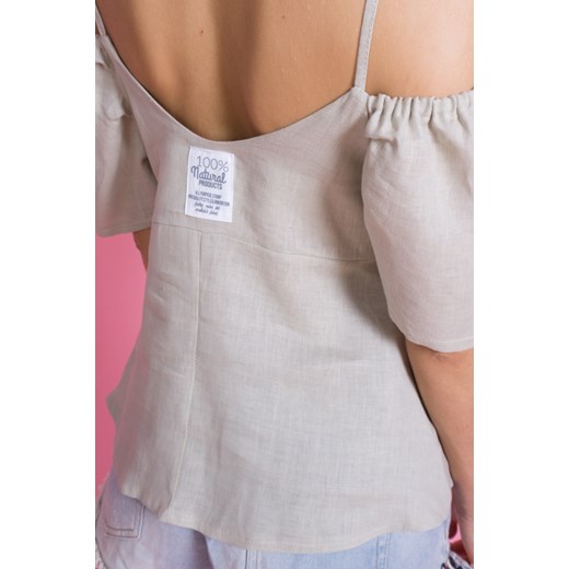 Bluzka damska Produkt Importowany z krótkimi rękawami 