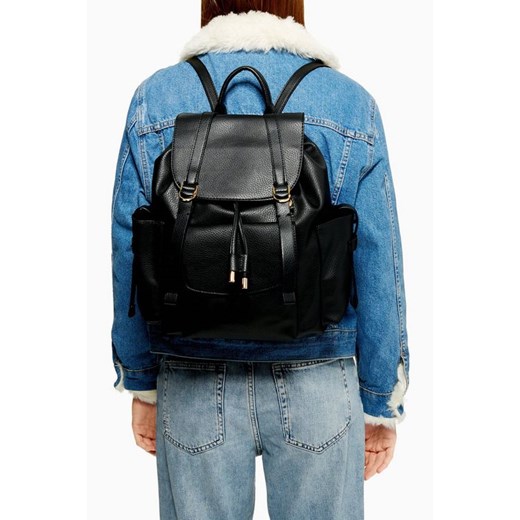 Czarny plecak Topshop 