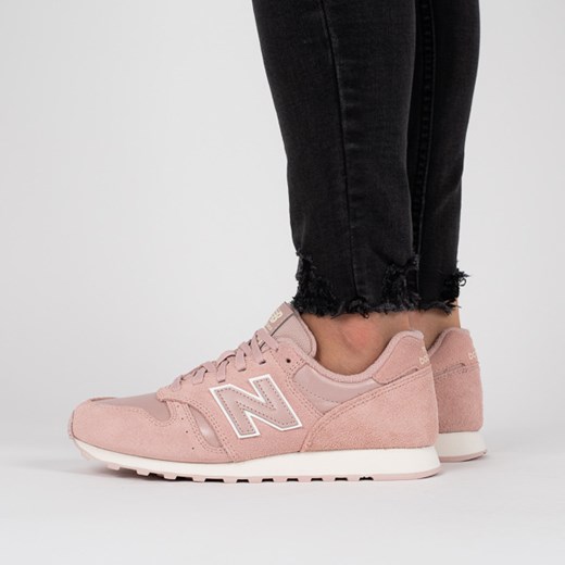 New Balance buty sportowe damskie new 374 różowe gładkie wiązane 