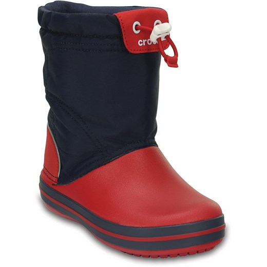 Crocs śniegowce Crocband LodgePoint Boot Kids Navy/Red 28,5, BEZPŁATNY ODBIÓR: WROCŁAW!