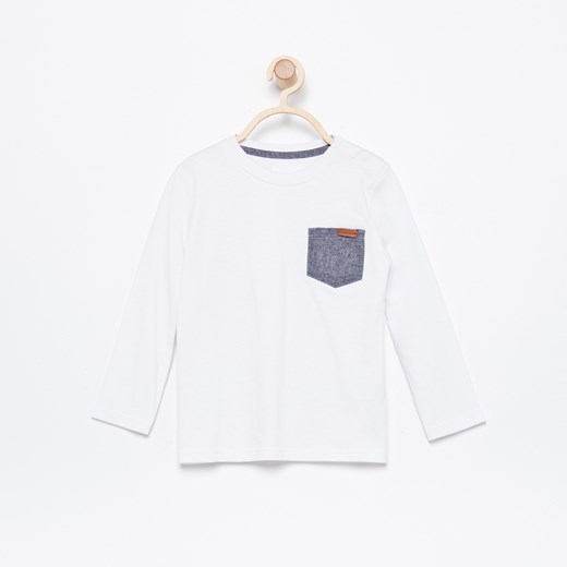 Reserved - Koszulka z bawełny organicznej - Biały  Reserved 74 