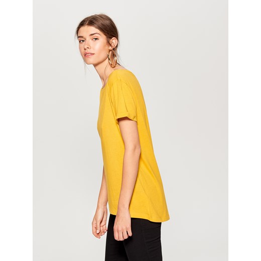 Mohito - Swobodna koszulka - Żółty