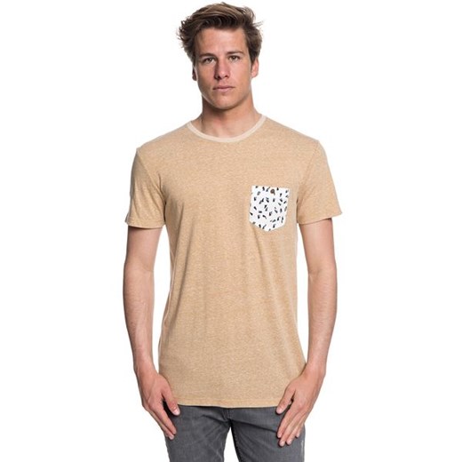 Quiksilver t-shirt męski z krótkim rękawem w abstrakcyjnym wzorze 