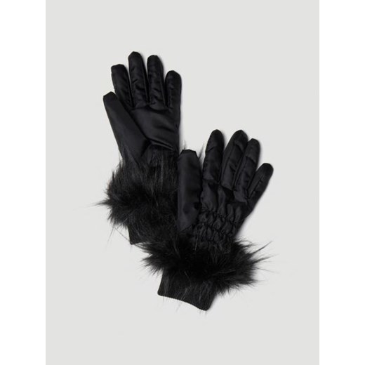 Rękawiczki czarne Guess 