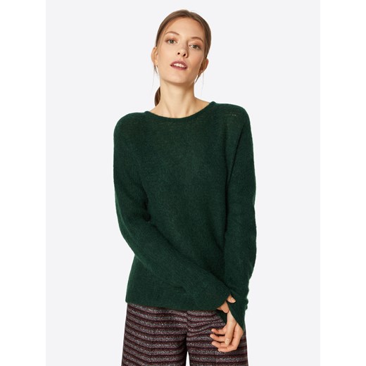 Sweter damski Esprit zielony gładki 