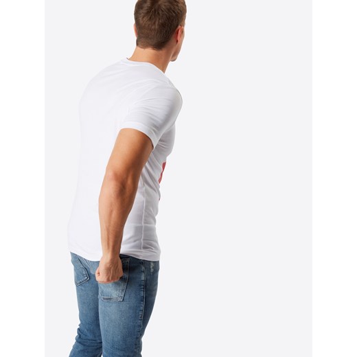 T-shirt męski Calvin Klein z jeansu z krótkim rękawem 