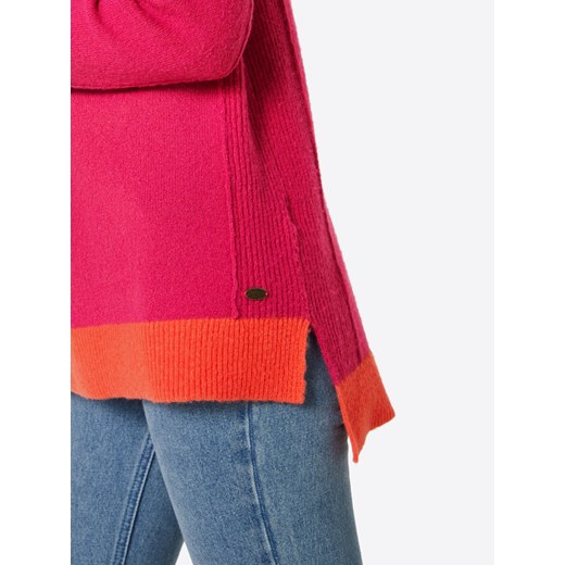 Sweter damski Edc By Esprit z okrągłym dekoltem na jesień casualowy 