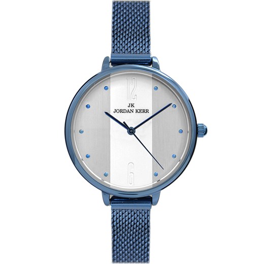 Zegarek niebieski Jordan Kerr analogowy 