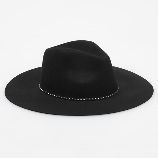 Reserved - Wełniany kapelusz - Czarny
